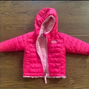 The north face reversible baby jacket